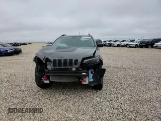 2019 Jeep Cherokee Trailhawk с VIN 1C4PJMBX7KD426213, выставлен на аукционе Copart как лот 54957065 с пробегом 46 066 миль миль и Списание • Salvage title. История ставок и продаж доступна на DreamBid. Изображение 14.
