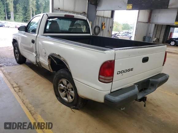 2003 Dodge Dakota with VIN 1D7FL16X73S307529, listed as a Copart auction lot 73568784 with 314,924 mi miles and Salvage Title. Bid and sale history available at carsss.com. Image 2.