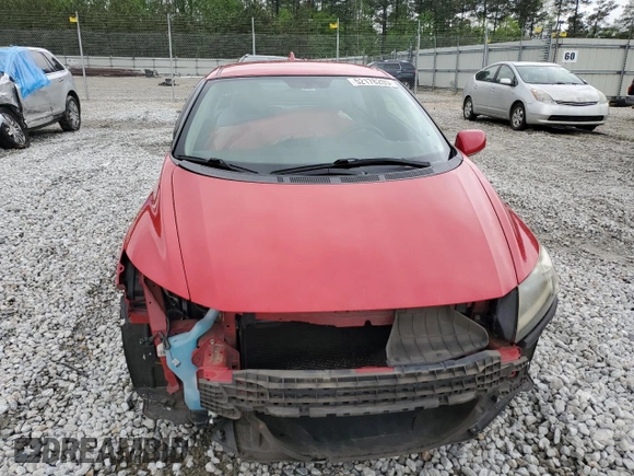 2011 Honda CR-Z with VIN JHMZF1C43BS010845, listed as a Copart auction lot 52178205 with 154,779 mi miles and Salvage Title. Bid and sale history available at carsss.com. Image 5.