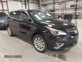 2020 Buick Envision Essence with VIN LRBFXCSA9LD034558, listed as a IAAI auction lot 41700843 with 52,555 mi miles and . Bid and sale history available at carsss.com. Image 1.