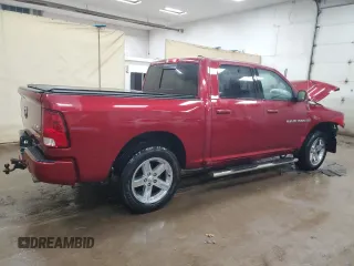 2012 Ram 1500 Sport with VIN 1C6RD7MT0CS345330, listed as a Copart auction lot 84722734 with 109,291 mi miles and Clean Title. Bid and sale history available at carsss.com. Image 3.