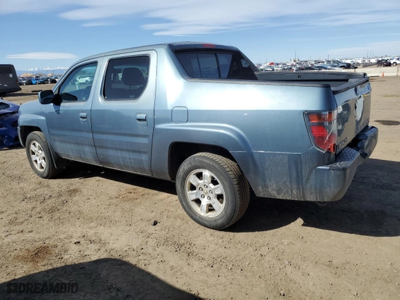 2008 Honda Ridgeline RTL with VIN 2HJYK16508H538724, listed as a Copart auction lot 47558465 with 336,150 mi miles and Salvage Title. Bid and sale history available at carsss.com. Image 2.