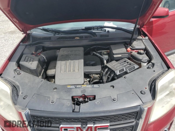 2014 GMC Terrain SLE with VIN 2GKALMEK0E6371255, listed as a Copart auction lot 56955595 with 135,475 mi miles and Salvage title. Bid and sale history available at DreamBid. Image 11.