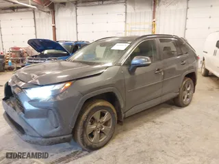 2023 Toyota RAV4 XLE with VIN 2T3W1RFV4PW295950, listed as a IAAI auction lot 41668879 with 27,249 mi miles. Bid and sale history available at carsss.com. Image 2.