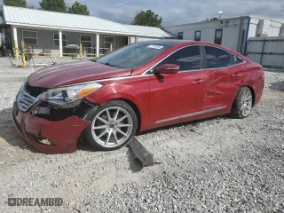 2014 Hyundai Azera Limited with VIN KMHFH4JG1EA372773, listed as a Copart auction lot 71756304 with 0 mi miles and Salvage Title. Bid and sale history available at carsss.com. Image 1.