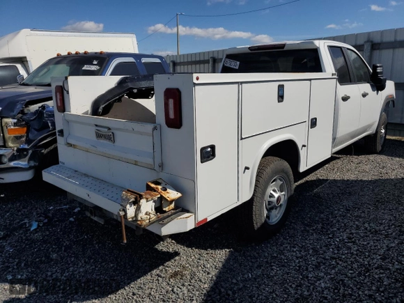 2021 GMC Sierra 1500 with VIN 1GD58LE76MF104495, listed as a Copart auction lot 46316805 with Not Provided miles and Salvage Title. Bid and sale history available at DreamBid. Image 3.