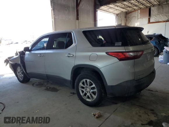 2019 Chevrolet Traverse LS with VIN 1GNERFKW1KJ166824, listed as a Copart auction lot 88951175 with 94,100 mi miles and Salvage Title. Bid and sale history available at carsss.com. Image 2.