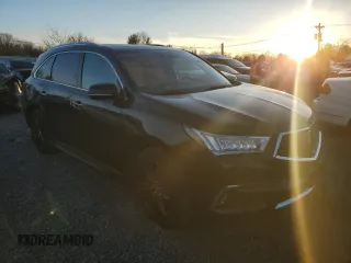 2018 Acura MDX Advance with VIN 5J8YD4H88JL002881, listed as a Copart auction lot 85044354 with 76,131 mi miles and Salvage Title. Bid and sale history available at DreamBid. Image 4.