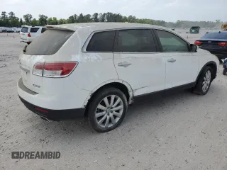 2008 Mazda CX-9 Sport with VIN JM3TB28A180155255, listed as a Copart auction lot 55943404 with 45,660 mi miles and Salvage Title. Bid and sale history available at DreamBid. Image 3.