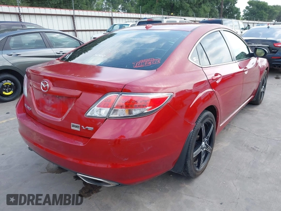 2009 Mazda 6 S Grand Touring with VIN 1YVHP82B895M20692, listed as a IAAI auction lot 42134552 with 264,332 mi miles and . Bid and sale history available at DreamBid. Image 4.