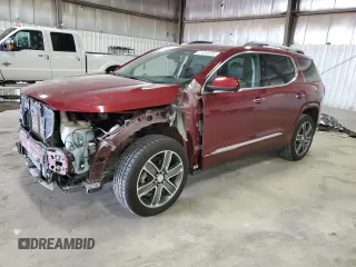 2017 GMC Acadia Denali with VIN 1GKKNXLS5HZ183679, listed as a Copart auction lot 57451525 with 102,360 mi miles and Salvage title. Bid and sale history available at DreamBid. Image 1.