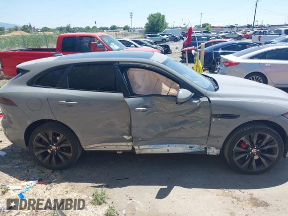 2017 Jaguar F-Pace with VIN SADCP2BV3HA048079, listed as a IAAI auction lot 42515577 with 116,610 mi miles and . Bid and sale history available at DreamBid. Image 13.