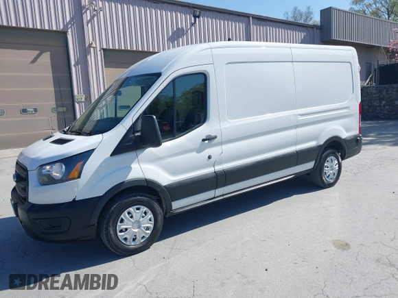 2020 Ford Transit Cargo with VIN 1FTBR1C85LKA60760, listed as a IAAI auction lot 42150857 with 52,548 mi miles. Bid and sale history available at carsss.com. Image 20.