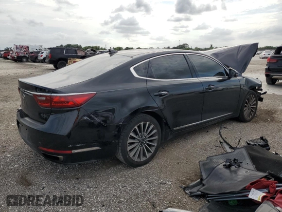 2013 Kia Cadenza Premium with VIN KNALB4J17H5091768, listed as a Copart auction lot 75901464 with 102,144 mi miles and Clean Title. Bid and sale history available at carsss.com. Image 3.