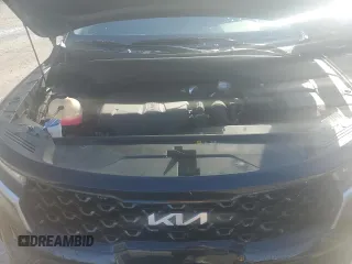 2023 Kia Sorento EX z VIN 5XYRH4LF0PG164585, wystawiony jako Copart lot #55759495 z przebiegiem 25 015 mil mil oraz Szkoda całkowita • Salvage title. Historia ofert i sprzedaży dostępna na DreamBid. Obrazek 12.