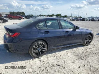 2024 BMW 3 Series 330e with VIN 3MW39FF01R8E69367, listed as a Copart auction lot 67118224 with 1,051 mi miles and Salvage Title. Bid and sale history available at carsss.com. Image 3.