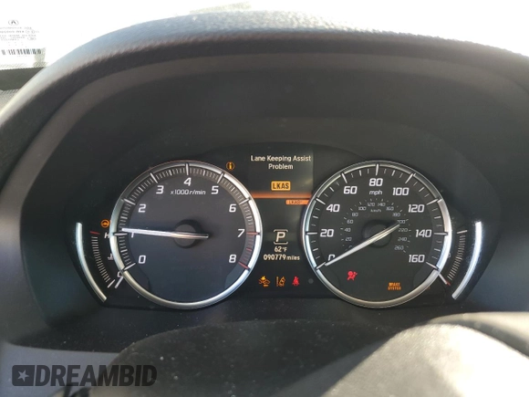 2017 Acura MDX Technology z VIN 5J8YD3H57HL001893, wystawiony jako Copart lot #53165555 z przebiegiem 90 779 mil mil oraz Szkoda całkowita • Salvage title. Historia ofert i sprzedaży dostępna na DreamBid. Obrazek 9.
