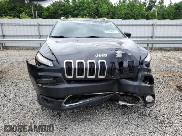 2016 Jeep Cherokee Limited with VIN 1C4PJMDB4GW170559, listed as a Copart auction lot 57398955 with 126,646 mi miles and Salvage title. Bid and sale history available at DreamBid. Image 5.