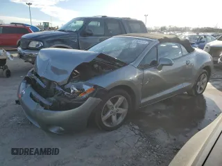 2007 Mitsubishi Eclipse GS with VIN 4A3AL25FX7E056476, listed as a Copart auction lot 83638744 with 96,974 mi miles and Salvage Title. Bid and sale history available at carsss.com. Image 1.