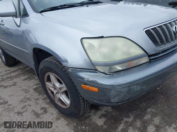 2002 Lexus RX 300 with VIN JTJHF10U020285132, listed as a IAAI auction lot 42153983 with 257,776 mi miles. Bid and sale history available at carsss.com. Image 6.