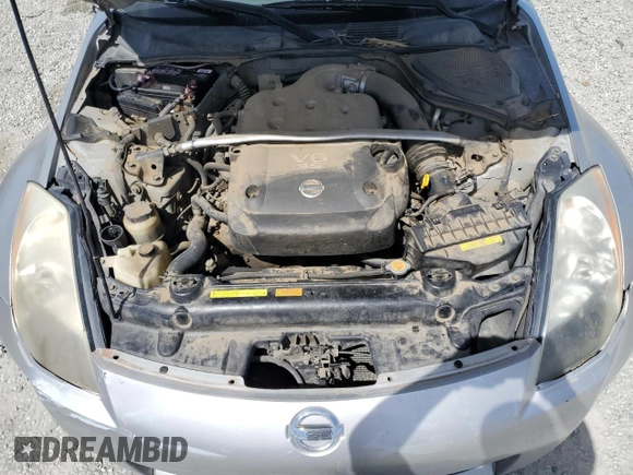 2003 Nissan 350Z Touring z VIN JN1AZ34EX3T016911, wystawiony jako Copart lot #54019395 z przebiegiem 163 228 mil mil oraz Czysty tytuł • Clean title. Historia ofert i sprzedaży dostępna na DreamBid. Obrazek 11.