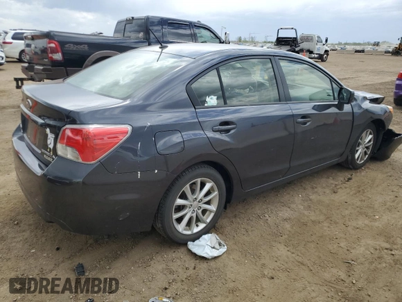 2013 Subaru Impreza Premium z VIN JF1GJAC6XDH033912, wystawiony jako Copart lot #56963925 z przebiegiem 73 140 mil mil oraz Szkoda całkowita • Salvage title. Historia ofert i sprzedaży dostępna na DreamBid. Obrazek 3.
