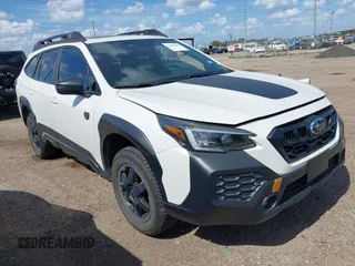 2024 Subaru Outback Wilderness with VIN 4S4BTGUDXR3160321, listed as a IAAI auction lot 42381869 with 13,445 mi miles and . Bid and sale history available at DreamBid. Image 1.