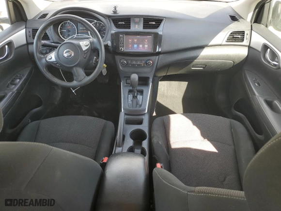 2019 Nissan Sentra S with VIN 3N1AB7AP7KY267375, listed as a Copart auction lot 46686645 with 81,036 mi miles and Salvage Title. Bid and sale history available at carsss.com. Image 8.