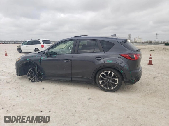 2016 Mazda CX-5 Grand Touring with VIN JM3KE2DY2G0783863, listed as a Copart auction lot 47535985 with 121,745 mi miles and Salvage Title. Bid and sale history available at carsss.com. Image 2.