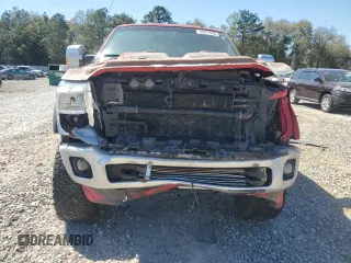 2012 Ford F-250 XL with VIN 1FT7W2BT4CEB55898, listed as a Copart auction lot 49077695 with 230,601 mi miles and Salvage title. Bid and sale history available at DreamBid. Image 5.