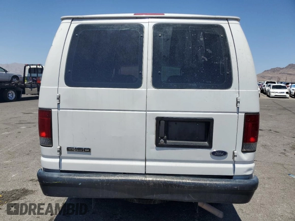 2008 Ford Econoline Cargo Commercial with VIN 1FTNE14W08DA10432, listed as a Copart auction lot 58215805 with 314,145 mi miles and Salvage title. Bid and sale history available at DreamBid. Image 6.
