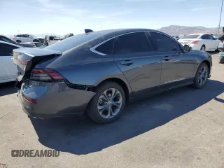 2024 Honda Accord EX with VIN 1HGCY1F30RA075349, listed as a Copart auction lot 54143685 with 11,912 mi miles and Salvage title. Bid and sale history available at DreamBid. Image 3.