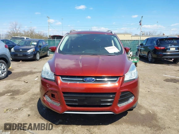2016 Ford Escape Titanium with VIN 1FMCU0JX6GUC37684, listed as a IAAI auction lot 41829191 with 88,032 mi miles. Bid and sale history available at carsss.com. Image 12.