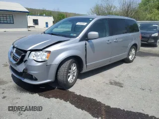 2019 Dodge Grand Caravan SXT with VIN 2C4RDGCG7KR622259, listed as a Copart auction lot 54888855 with 120,613 mi miles and Salvage Title. Bid and sale history available at DreamBid. Image 1.