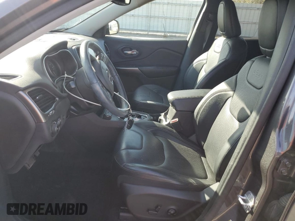 2019 Jeep Cherokee Limited with VIN 1C4PJMDX2KD283474, listed as a Copart auction lot 52799845 with 38,499 mi miles and Salvage Title. Bid and sale history available at carsss.com. Image 7.