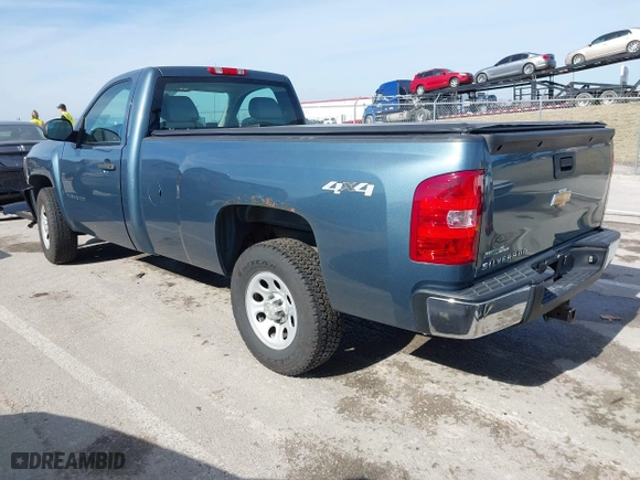 2011 Chevrolet Silverado 1500 Work Truck with VIN 1GCNKPEA0BZ391577, listed as a IAAI auction lot 41470524 with 117,556 mi miles. Bid and sale history available at carsss.com. Image 3.