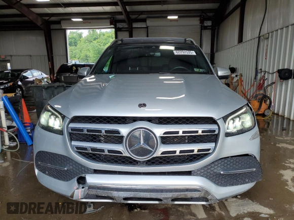 2020 Mercedes-Benz GLS 450 with VIN 4JGFF5KE3LA224520, listed as a Copart auction lot 62292535 with 69,020 mi miles and Salvage title. Bid and sale history available at DreamBid. Image 5.