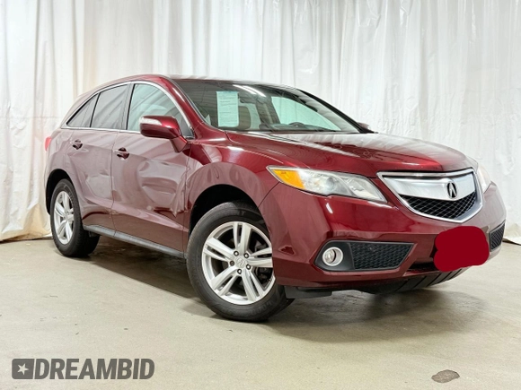 2015 Acura RDX Tech Pkg with VIN 5J8TB3H52FL006397, listed as a Copart auction lot 54230645 with 75,831 mi miles and Clean Title. Bid and sale history available at carsss.com. Image 1.