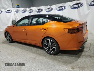 2020 Nissan Sentra SR with VIN 3N1AB8DV2LY225620, listed as a Copart auction lot 52636505 with 102,596 mi miles and Clean Title. Bid and sale history available at DreamBid. Image 2.