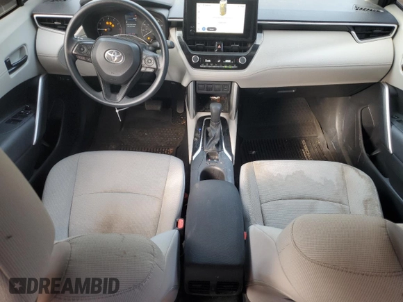 2023 Toyota Corolla Cross L with VIN 7MUAAABG7PV056287, listed as a Copart auction lot 49135405 with 29,428 mi miles and Salvage title. Bid and sale history available at DreamBid. Image 8.