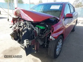 2014 Nissan Versa SV with VIN 3N1CN7AP5EL871556, listed as a IAAI auction lot 42022208 with 1 mi miles. Bid and sale history available at carsss.com. Image 6.