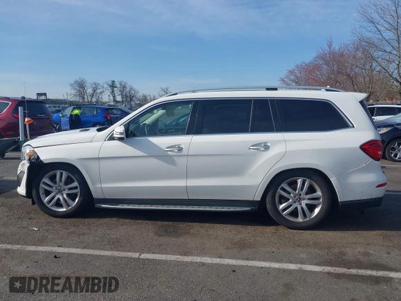 2017 Mercedes-Benz GLS 450 with VIN 4JGDF6EE6HA908431, listed as a IAAI auction lot 41914752 with 156,939 mi miles and . Bid and sale history available at DreamBid. Image 14.