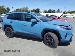 2023 Toyota RAV4 Hybrid SE with VIN 4T3T6RFV2PU110878, listed as a Copart auction lot 62565965 with 48,600 mi miles and Salvage title. Bid and sale history available at DreamBid. Image 4.