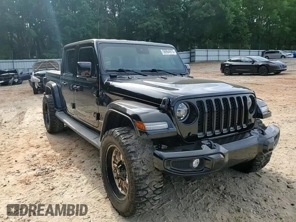 2021 Jeep Gladiator High Altitude with VIN 1C6HJTFGXML570864, listed as a Copart auction lot 56964975 with 67,538 mi miles and Salvage title. Bid and sale history available at DreamBid. Image 13.