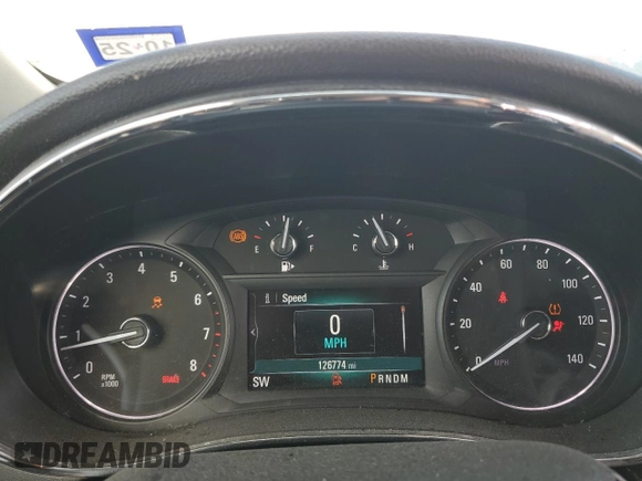 2018 Buick Encore Preferred with VIN KL4CJASB4JB673887, listed as a Copart auction lot 50241865 with 126,774 mi miles and Clean Title. Bid and sale history available at carsss.com. Image 8.
