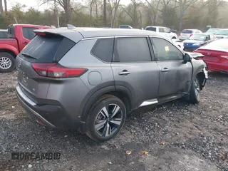 2022 Nissan Rogue SL with VIN 5N1BT3CA2NC730709, listed as a IAAI auction lot 41133228 with 40,794 mi miles and . Bid and sale history available at carsss.com. Image 4.