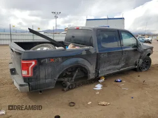 2017 Ford F-150 XL with VIN 1FTEW1E85HFA35022, listed as a Copart auction lot 48306355 with 139,326 mi miles and Salvage Title. Bid and sale history available at DreamBid. Image 3.