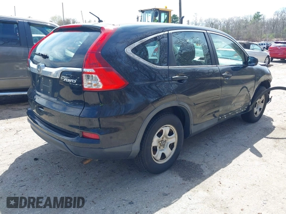 2016 Honda CR-V LX with VIN 2HKRM4H31GH638272, listed as a IAAI auction lot 42007903 with 188,786 mi miles. Bid and sale history available at carsss.com. Image 4.
