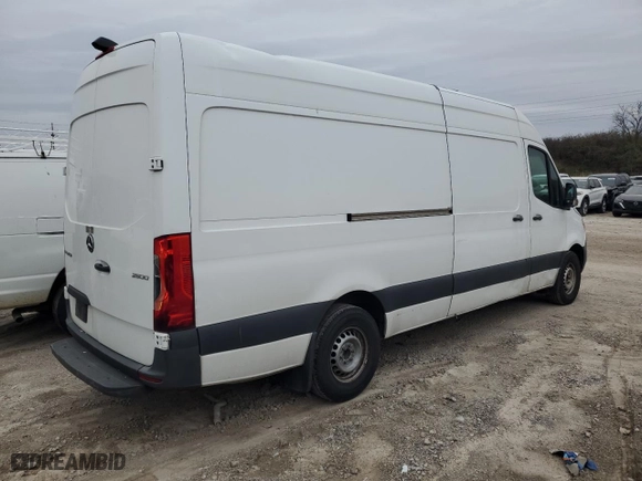 2021 Mercedes-Benz Sprinter Cargo Van with VIN W1Y4DCHY2MT050139, listed as a Copart auction lot 79266684 with 459,201 mi miles and Salvage Title. Bid and sale history available at carsss.com. Image 3.