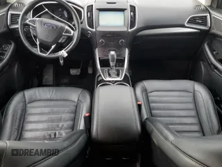 2015 Ford Edge SEL with VIN 2FMTK4J87FBB30248, listed as a Copart auction lot 53050215 with 90,493 mi miles and Salvage Title. Bid and sale history available at carsss.com. Image 8.